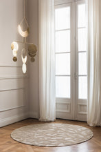 Alexa "Coral" Circle Rug