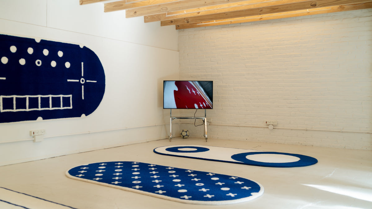 Martin Huberman at the Pastillas presentation, Atelier Normal, Buenos Aires