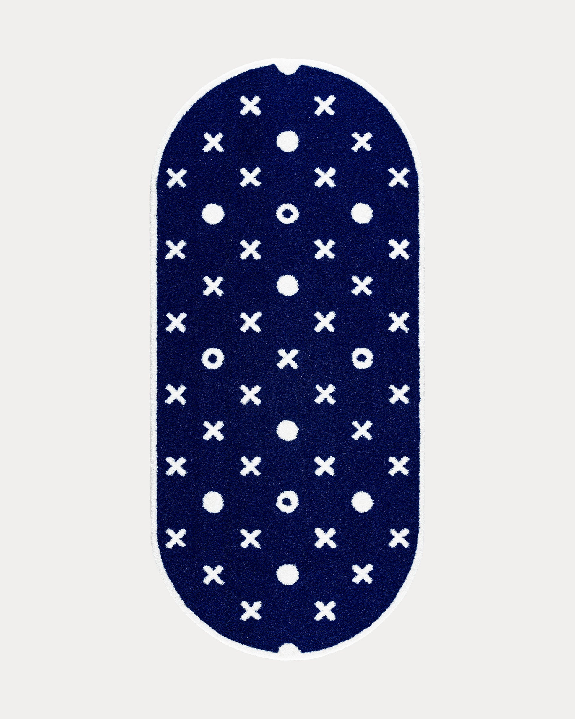 Constelaciones synthetic grass mat by Martin Huberman - top view