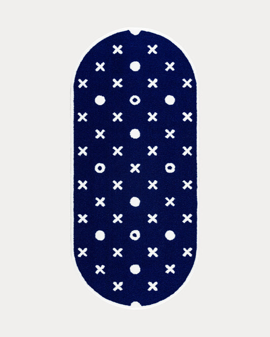 Constelaciones synthetic grass mat by Martin Huberman - top view