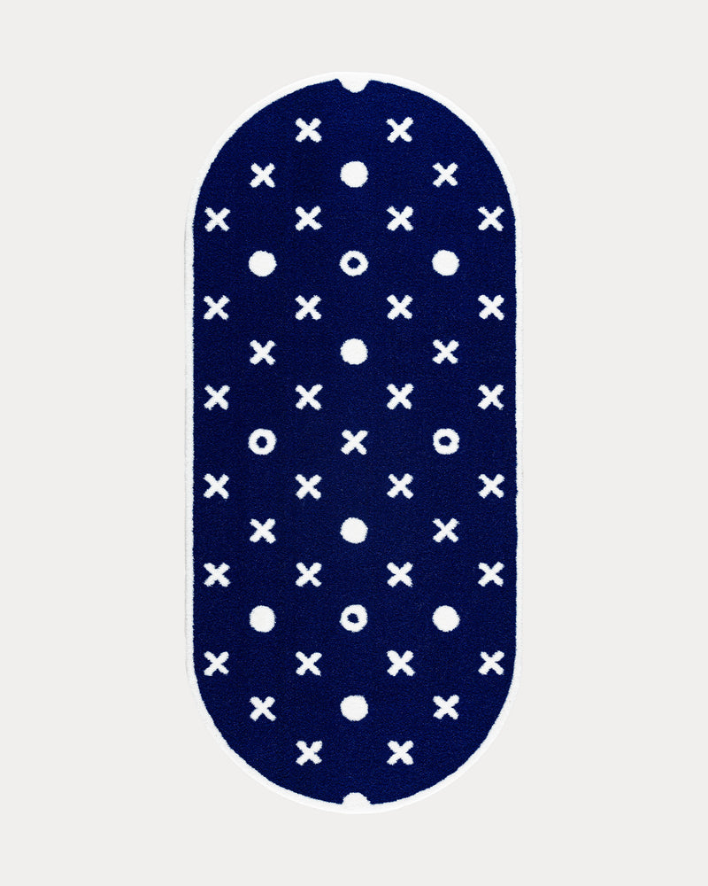 Constelaciones synthetic grass mat by Martin Huberman - top view